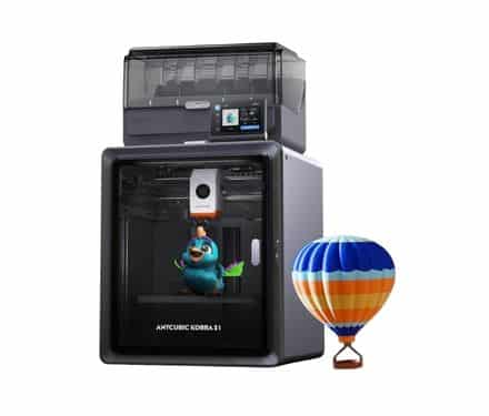 Anycubic Kobra S1 Combo with ACE Pro Multi-color Enclosed 3D Printer