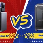 Anycubic Kobra S1 and Creality K1C side by side comparison