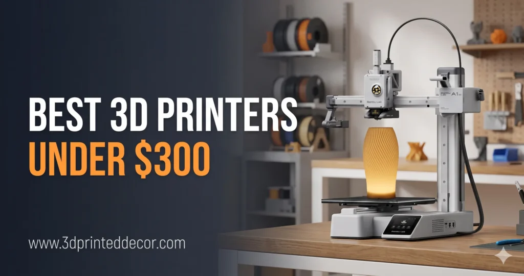 Best 3D Printers Under $300 in 2026