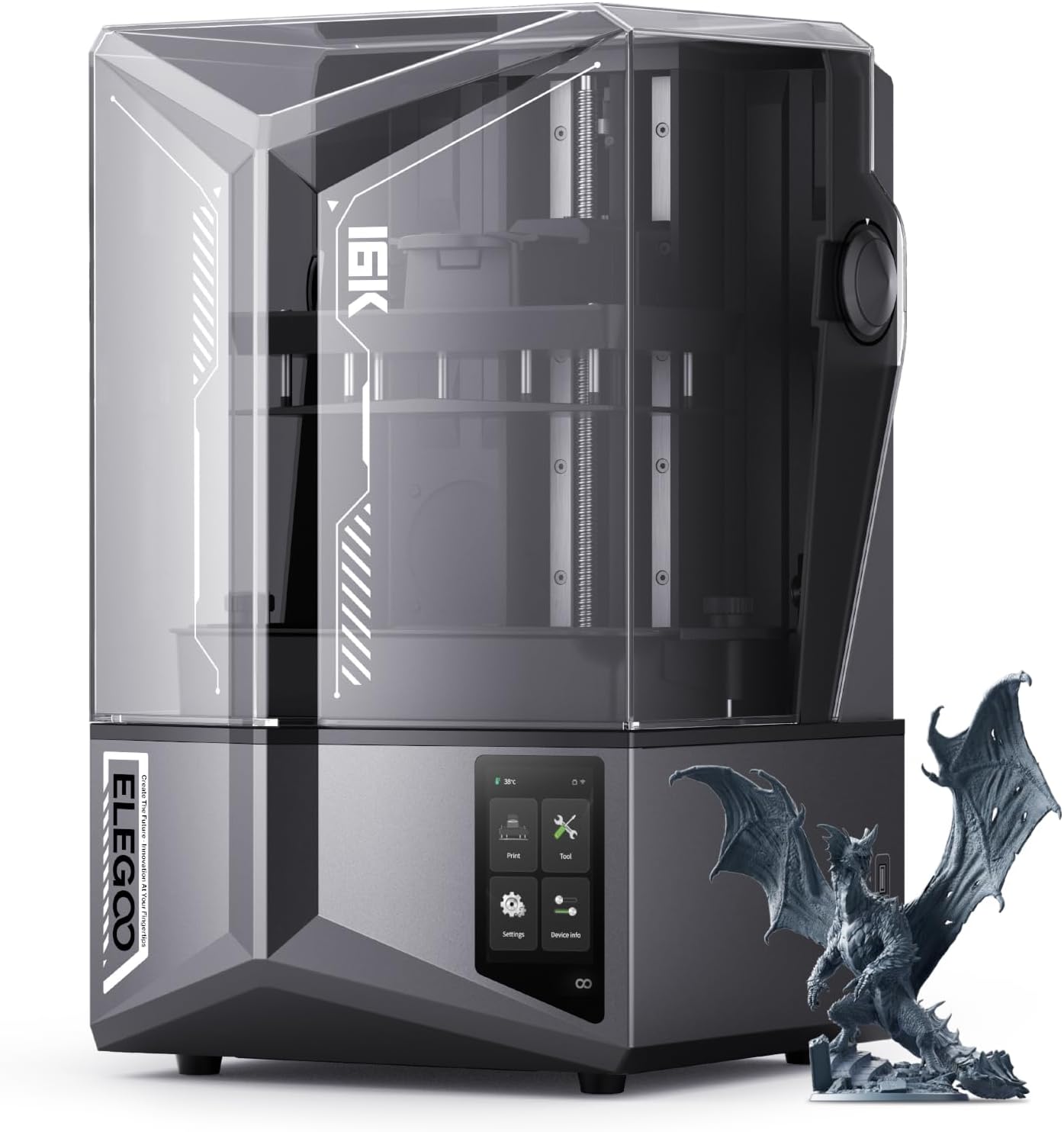 ELEGOO Saturn 4 Ultra 16K Resin 3D Printer Black Friday Deal