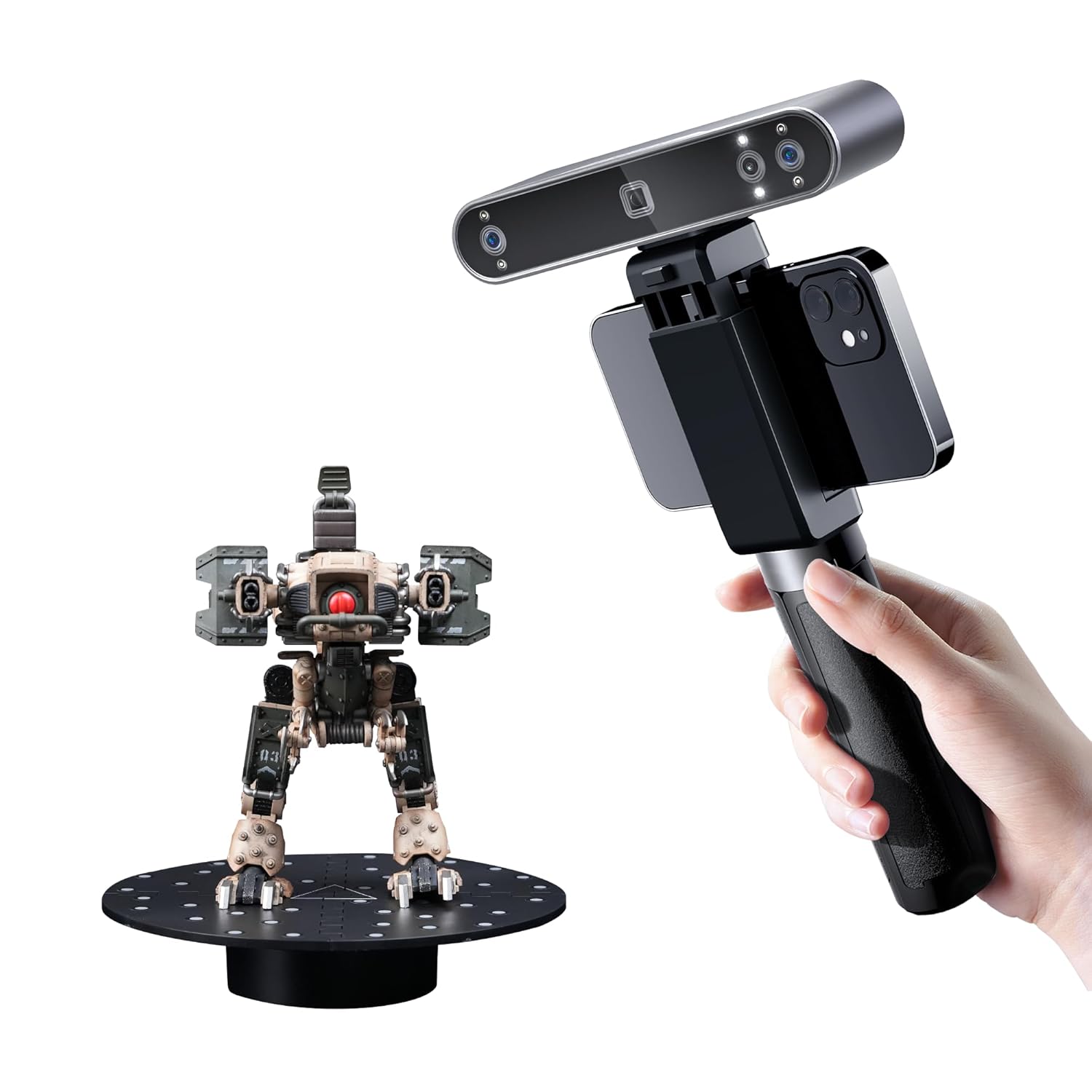 Revopoint POP3 Plus affordable 3D scanner for beginners