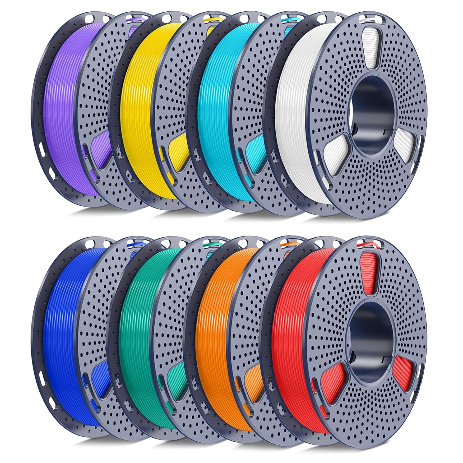 YOOPAI SUNLU 250g PLA filament 8 color bundle beginner-friendly mini spools