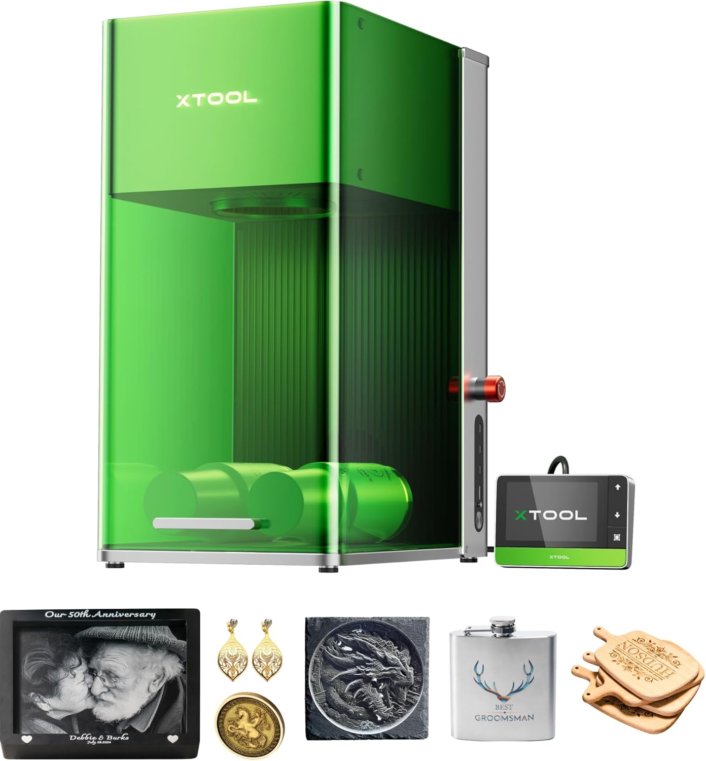 xTool F1 Ultra 20W dual fiber and diode laser engraver for jewelry and metal engraving with 10000mm/s speed - Cyber Monday $3229