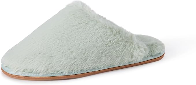 Amazon Essentials fuzzy plush slippers for women