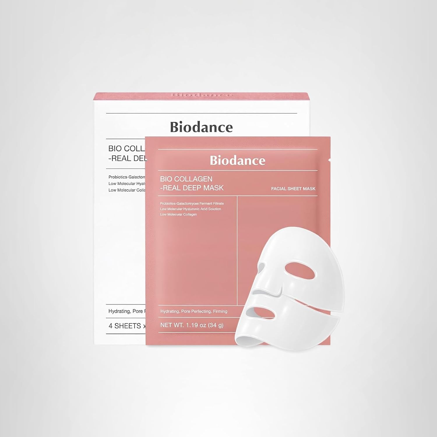 BIODANCE Bio-Collagen overnight hydrogel face mask