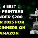 Best 3D Printers Under $200 for Beginners on Amazon in 2025