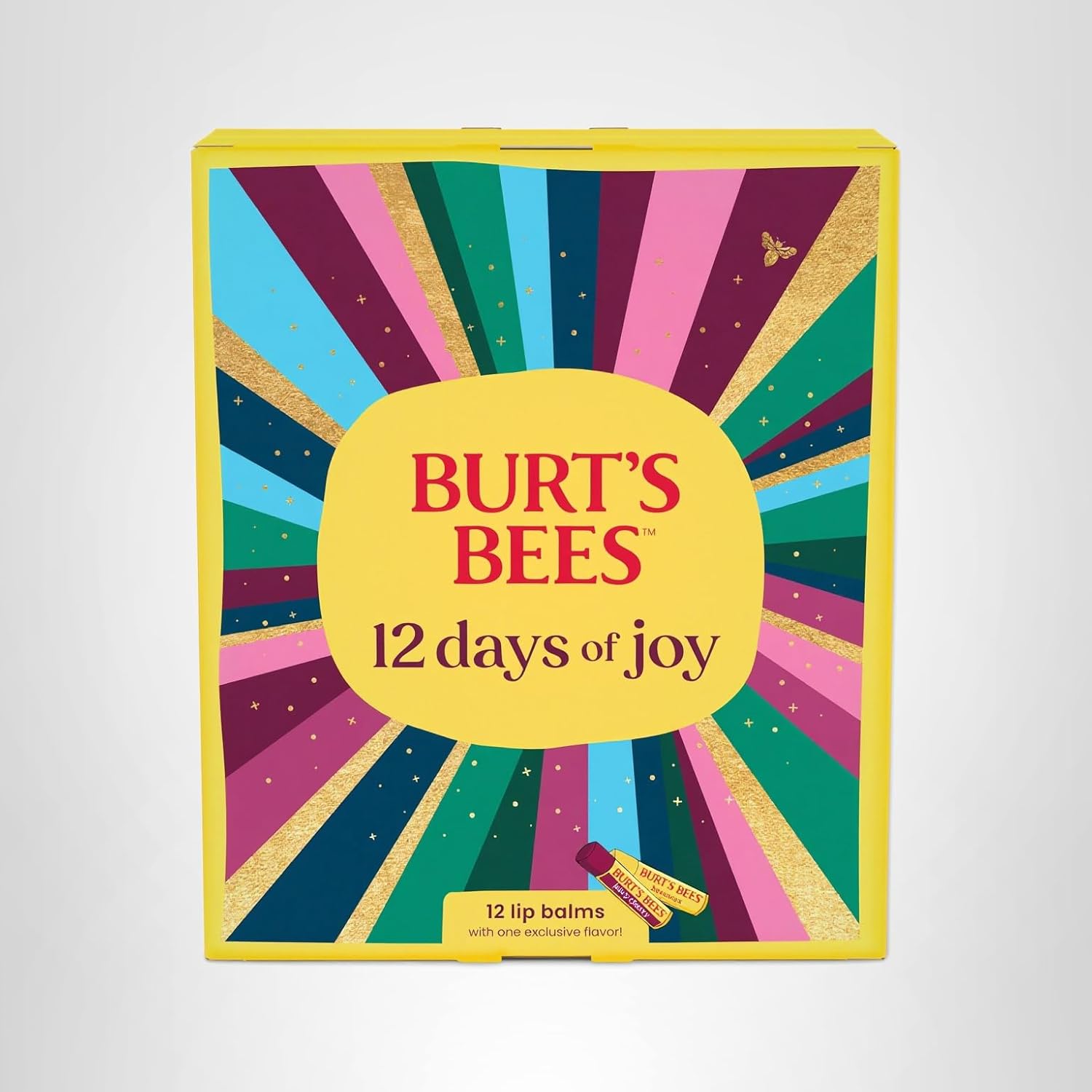 Burt's Bees lip balm advent calendar gift set