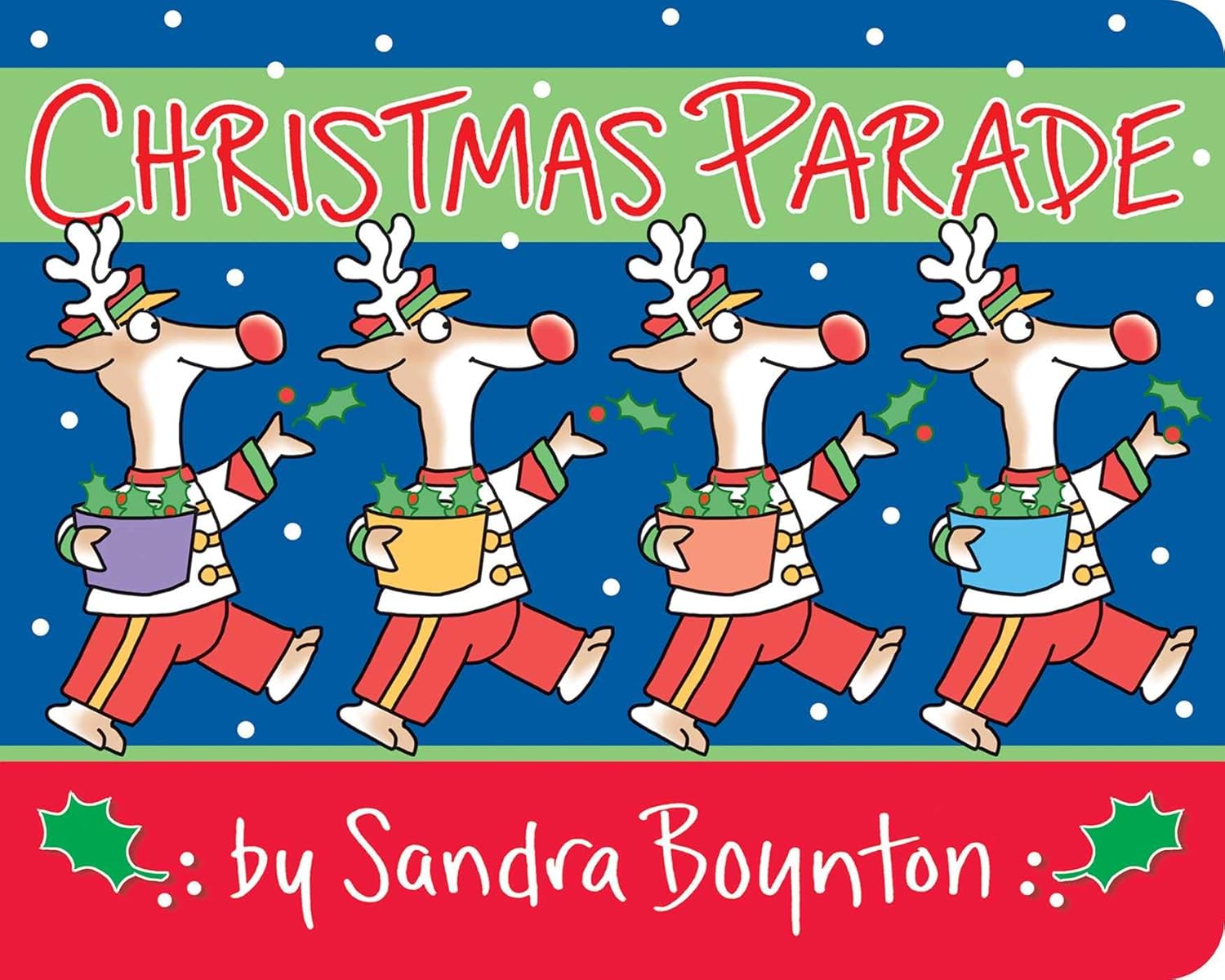 Christmas Parade board book by Sandra Boynton