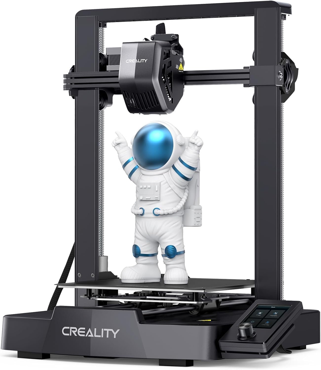 Creality Ender-3 V3 SE budget 3D printer with CR Touch auto-leveling and dual Z-axis for reliable entry-level printing
