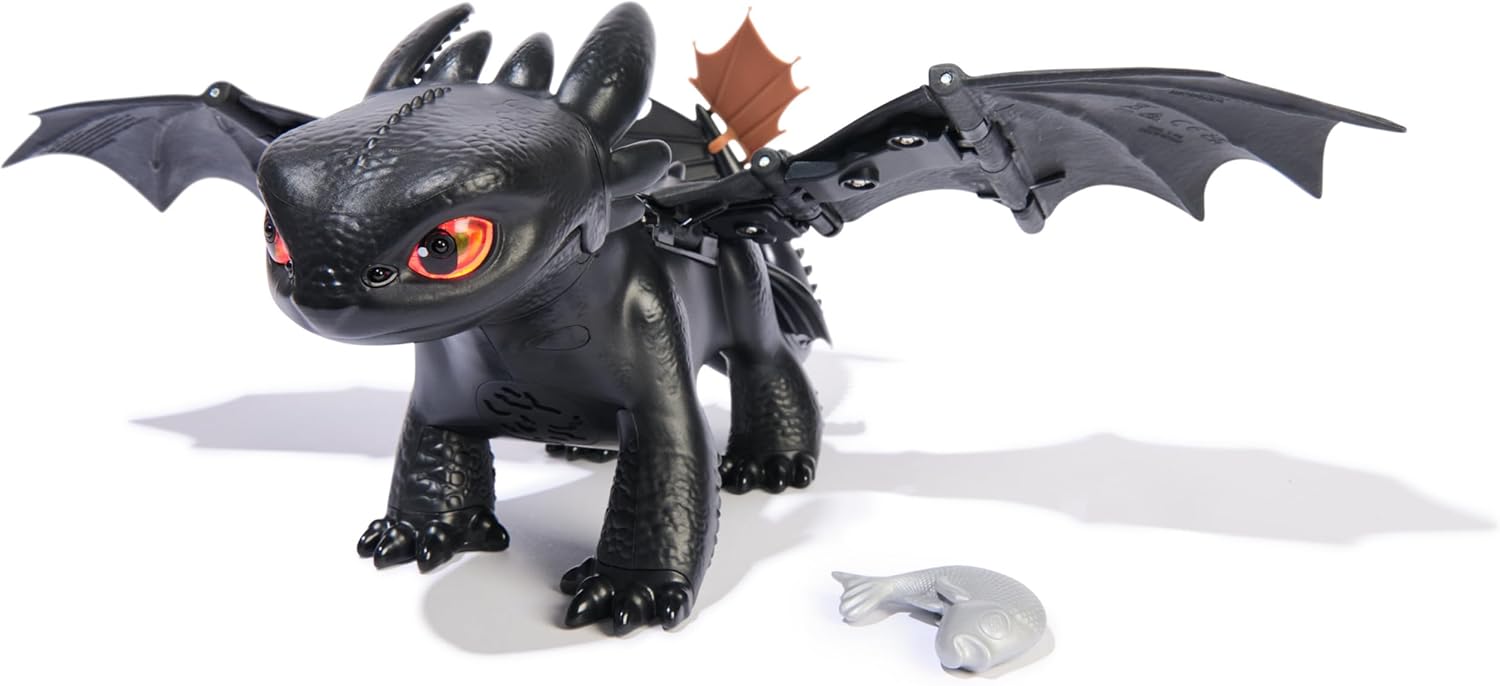 Interactive Toothless dragon toy with sounds