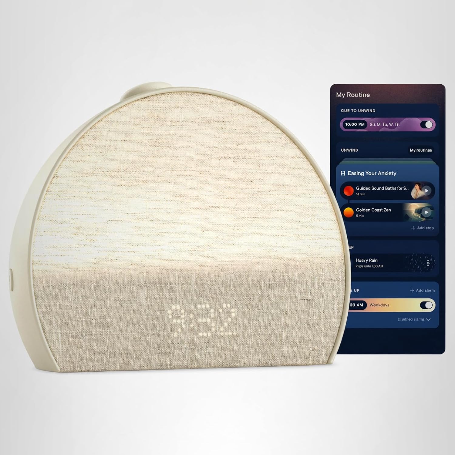 Hatch Restore 3 sunrise alarm clock with sound machine