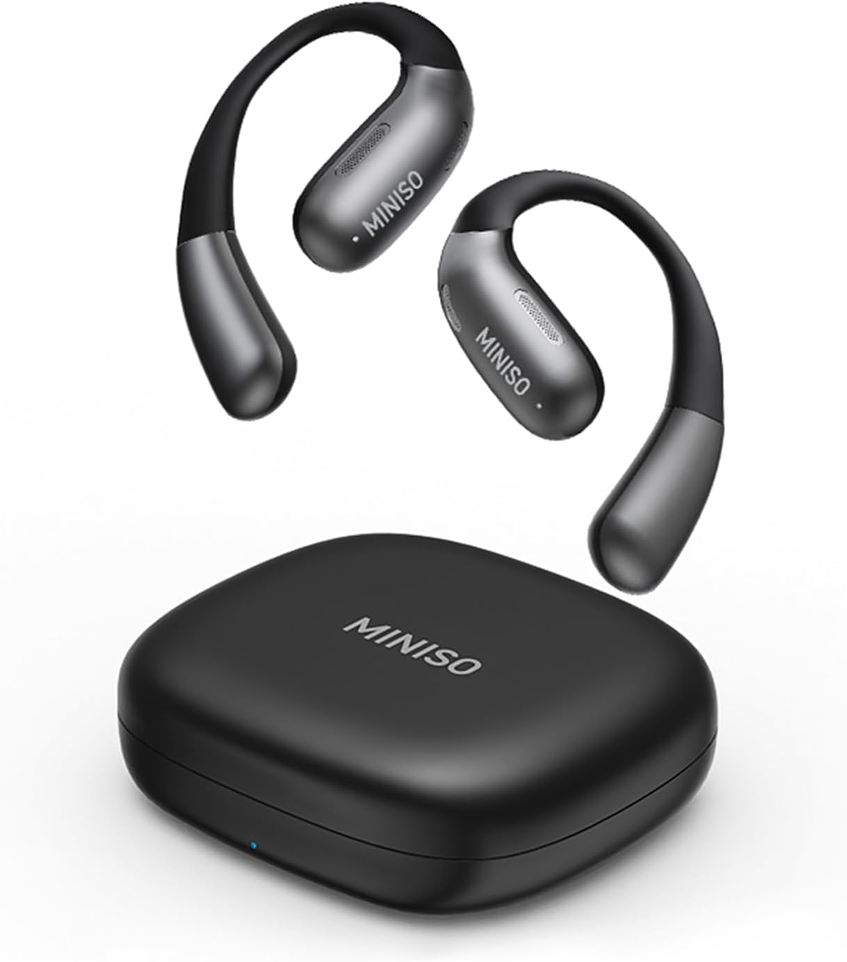 MINISO X28 AI open-ear translation earbuds with 150 language support and Bluetooth 5.4 for outdoor activities