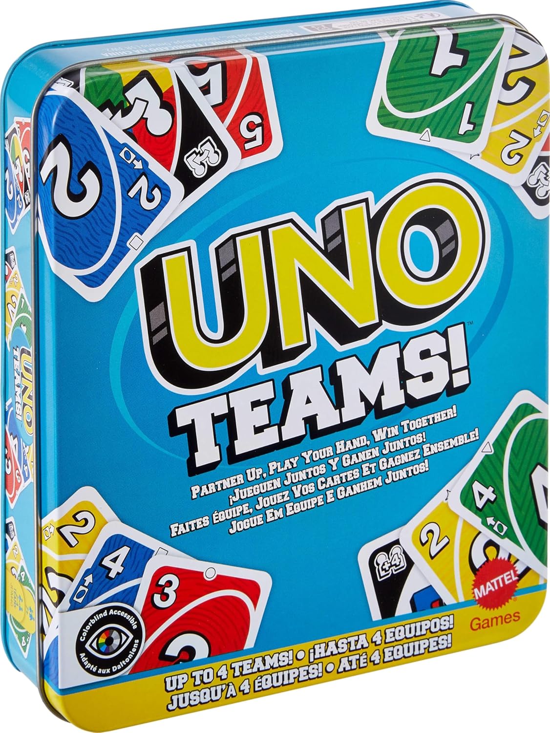 UNO Teams card game Amazon exclusive edition