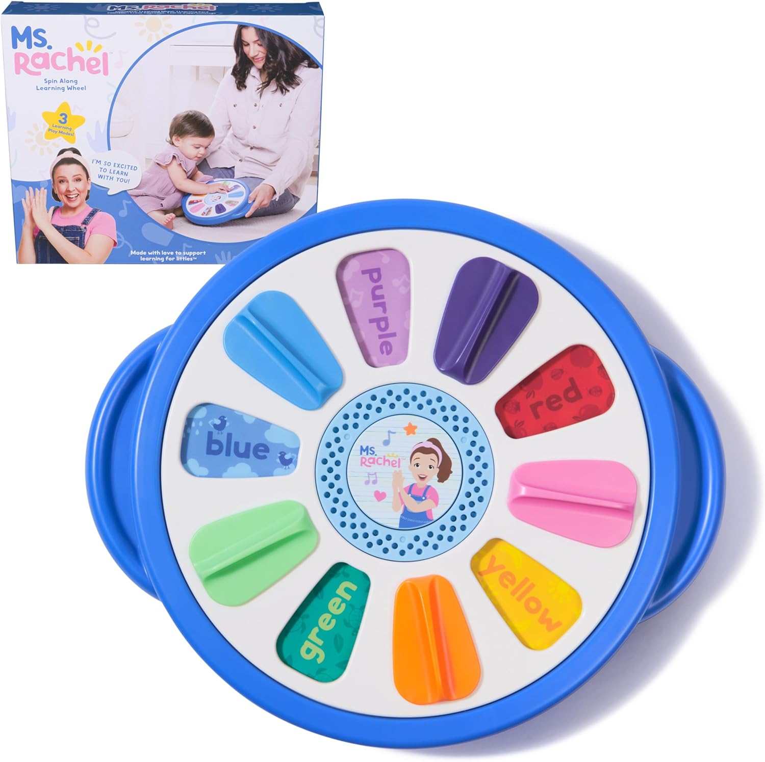 Ms Rachel Official Spin Along Learning Wheel educational toy