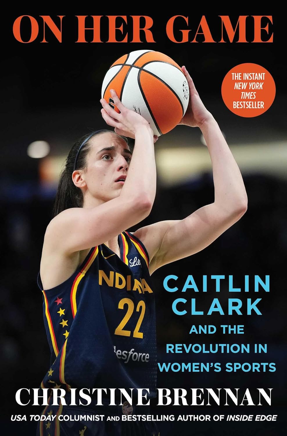 On Her Game Caitlin Clark book hardcover