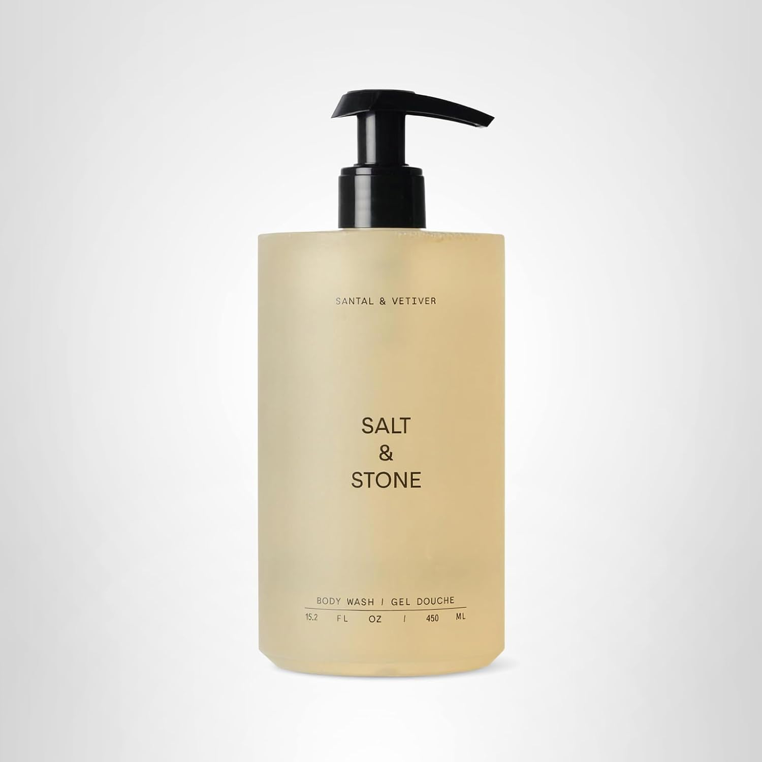 Salt & Stone body wash with niacinamide