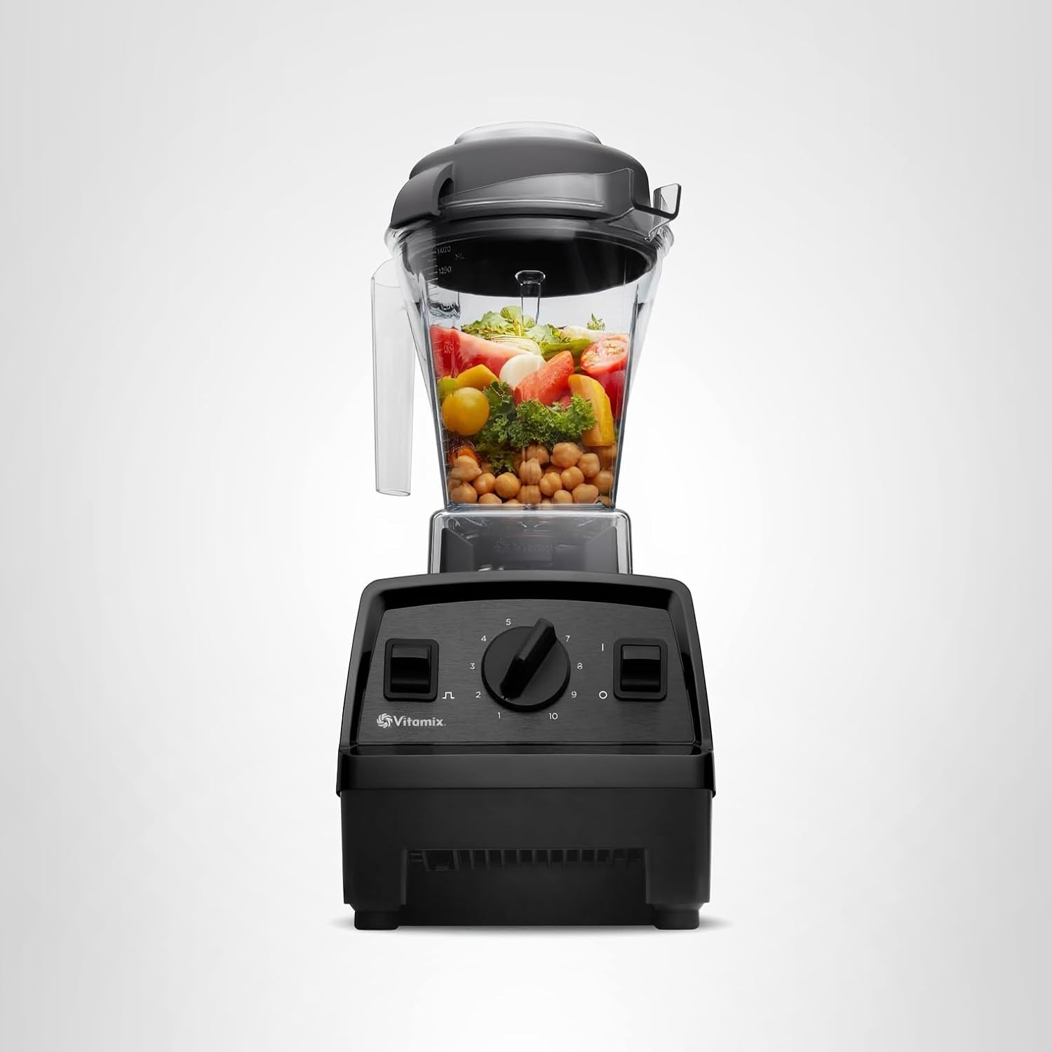 Vitamix professional blender in black with 48oz container and 10-speed dial control