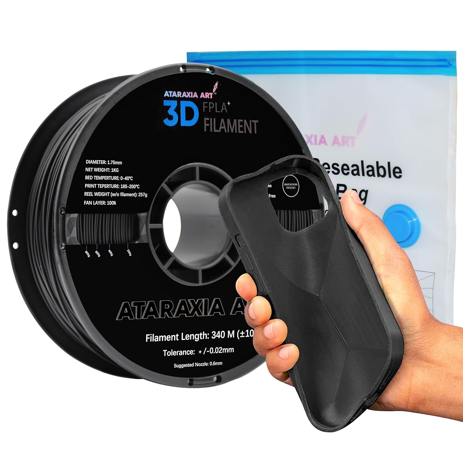 ATARAXIA ART Flexible PLA 89A Shore