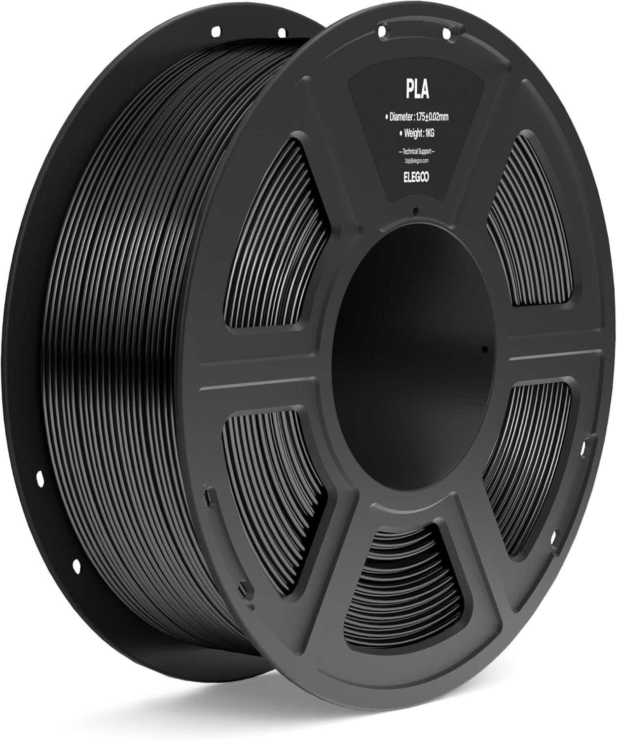 ELEGOO PLA Filament 1.75mm Black 1KG