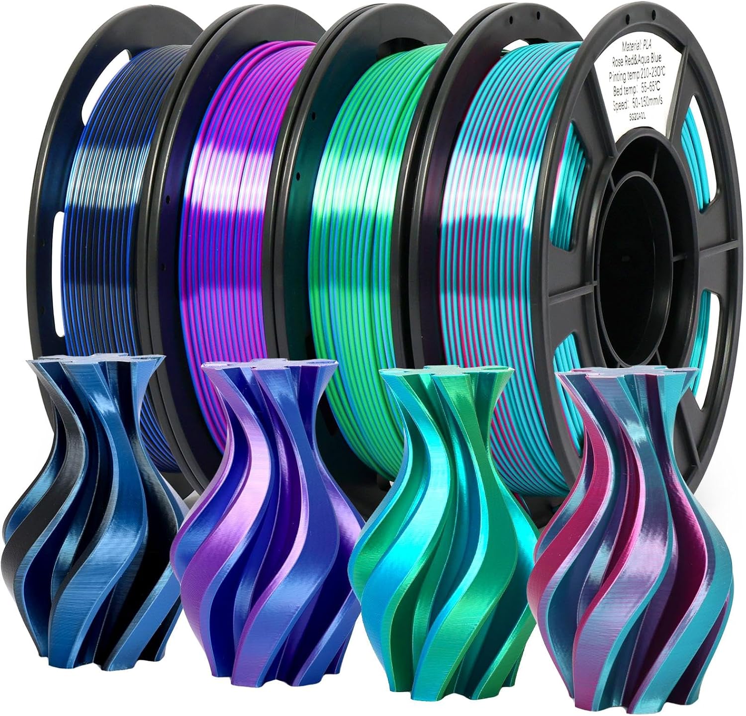 Epelay Silk Dual Color Blue Series Bundle