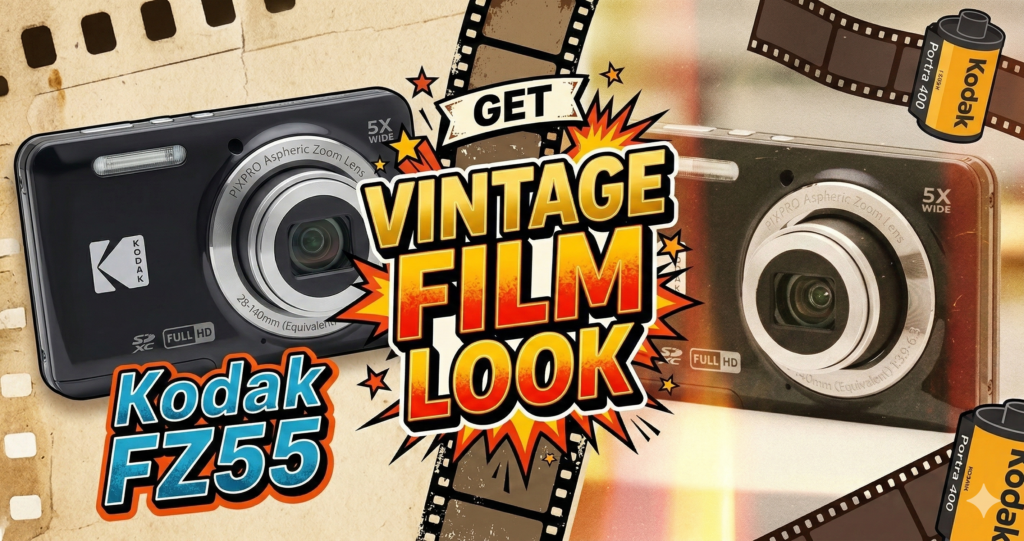 How to Get the "Vintage Film" Look on Your Kodak FZ55 (Best Settings)