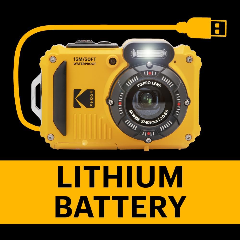 Kodak PIXPRO WPZ2 rechargeable lithium ion battery