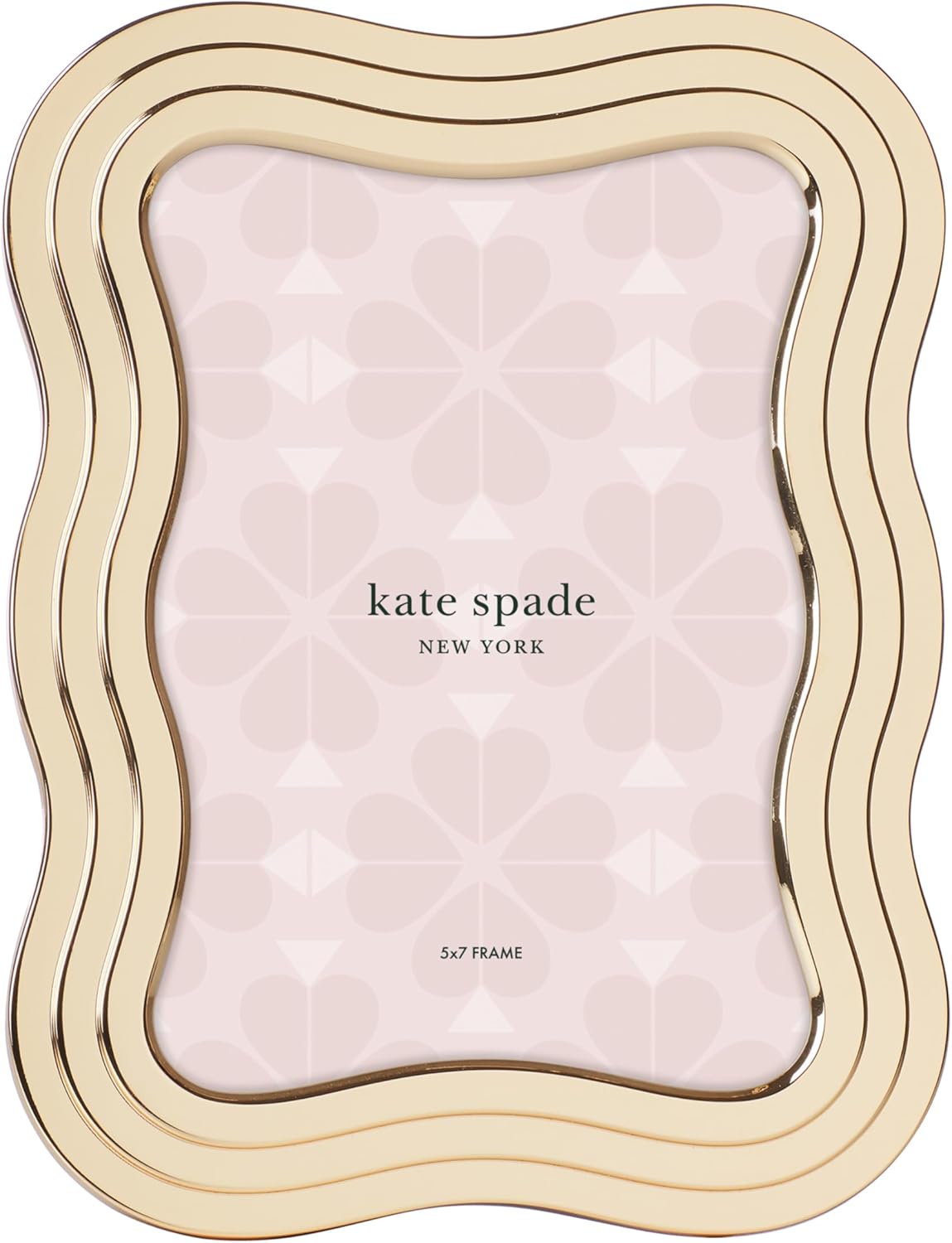 Kate Spade New York Gold South Street 5x7 Wavy Photo Frame