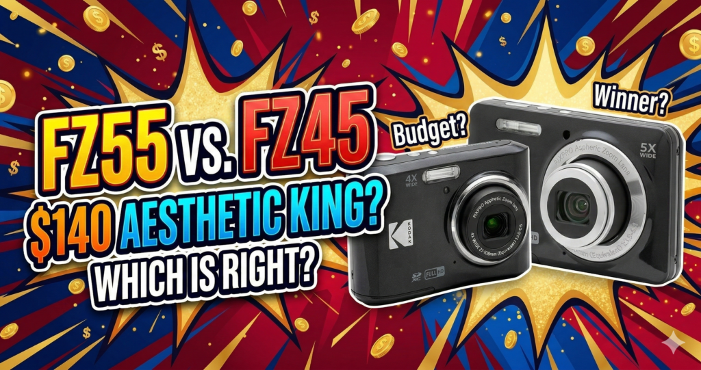 Kodak FZ55 vs. FZ45 Review: Which $140 "Aesthetic" Camera is Right for You? (2026)