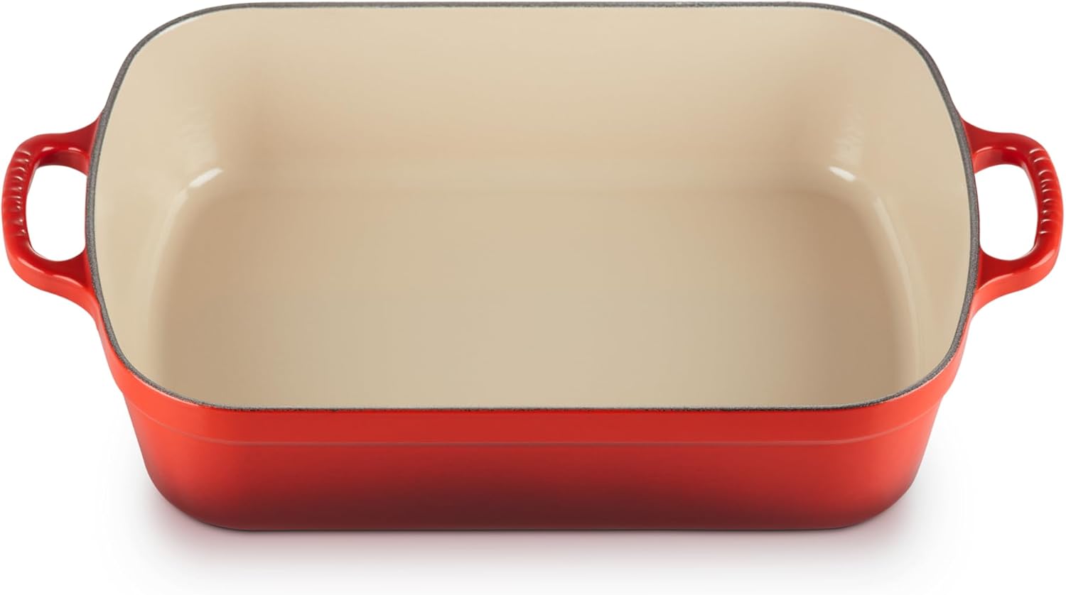 Le Creuset Enameled Cast Iron Rectangular Roaster 5.25 qt Cerise Easter gift