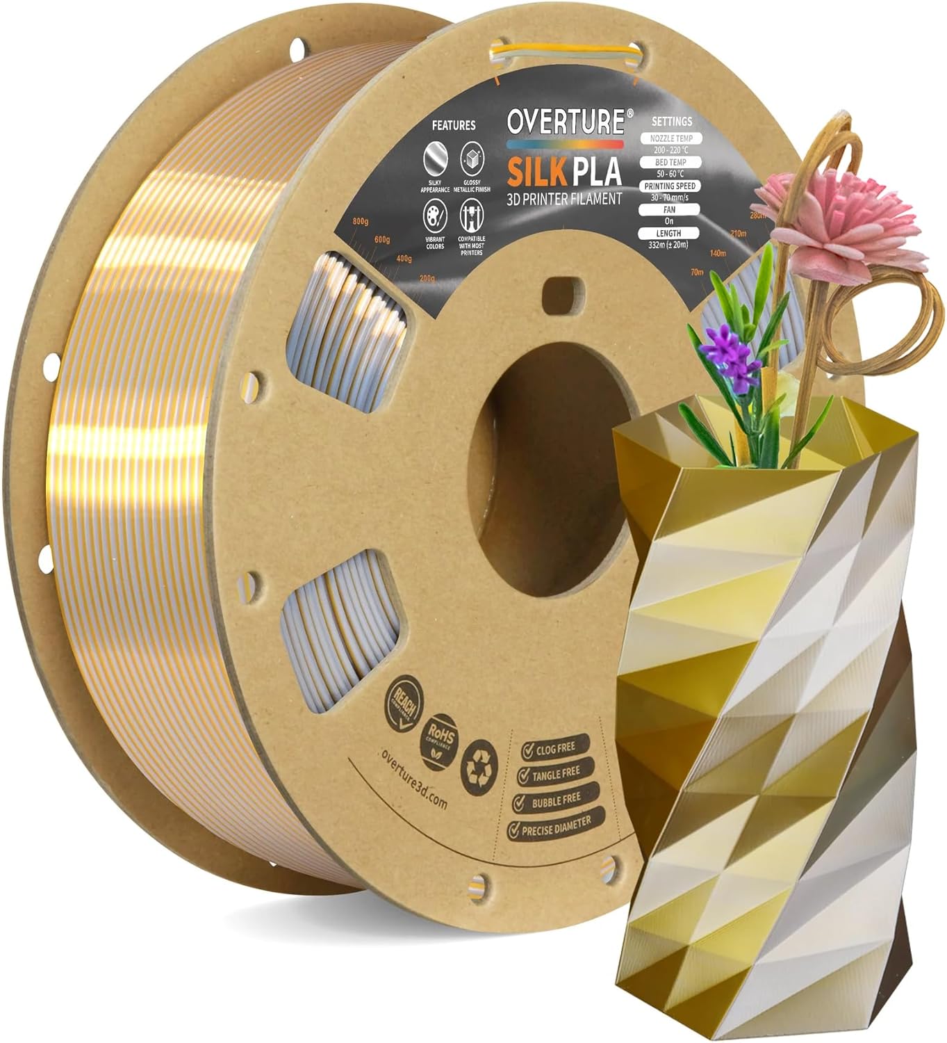 OVERTURE Silk PLA Dual Color