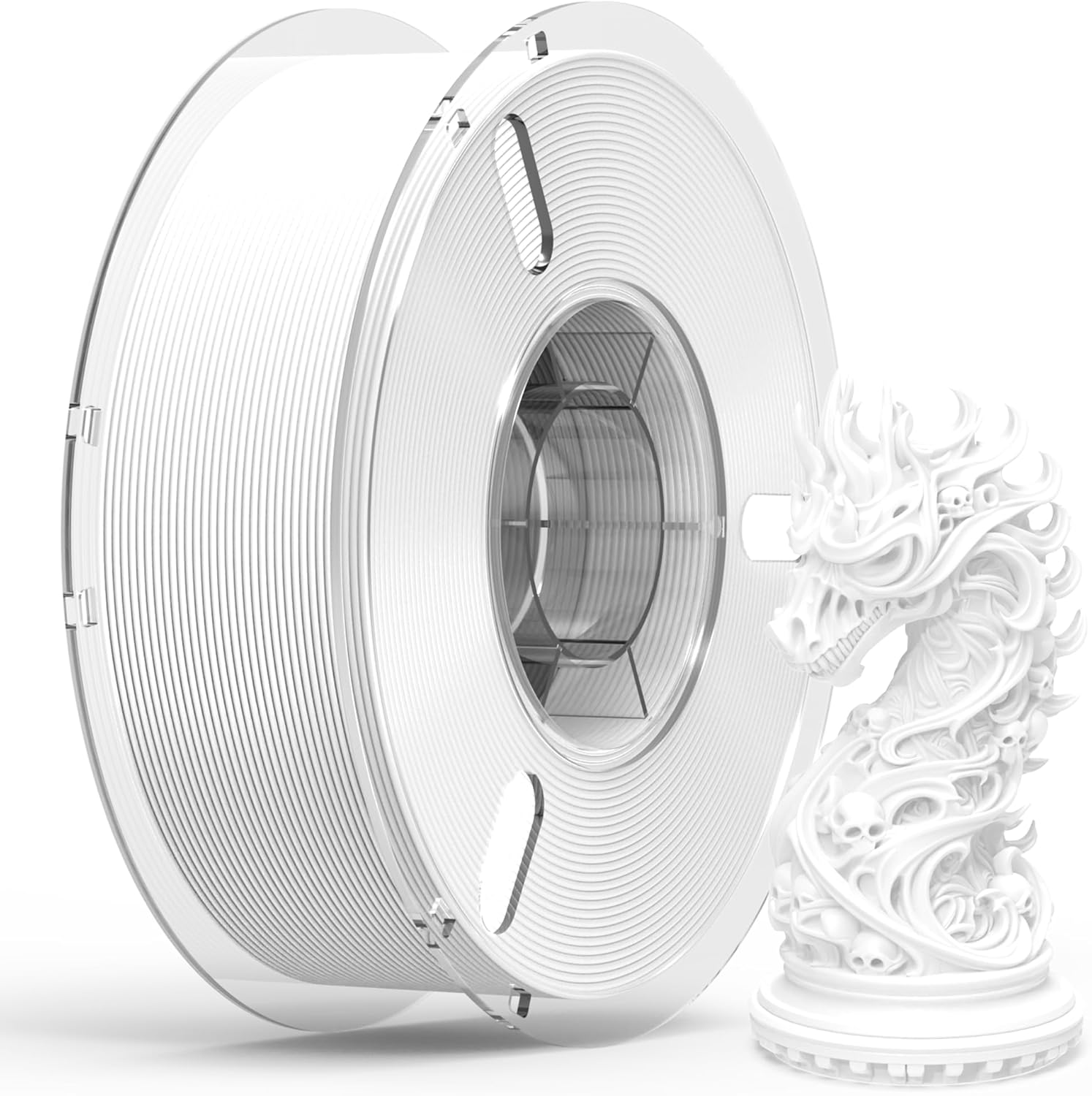 RAMBERY PLA Plus White Filament