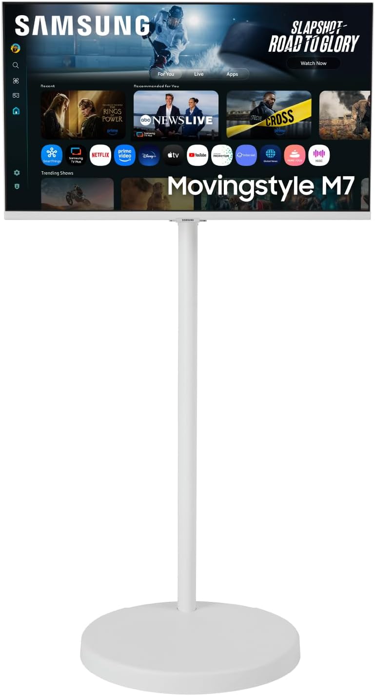 Samsung Movingstyle M7 32 Inch 4K Smart Monitor Rolling Stand Big Spring Sale 2026