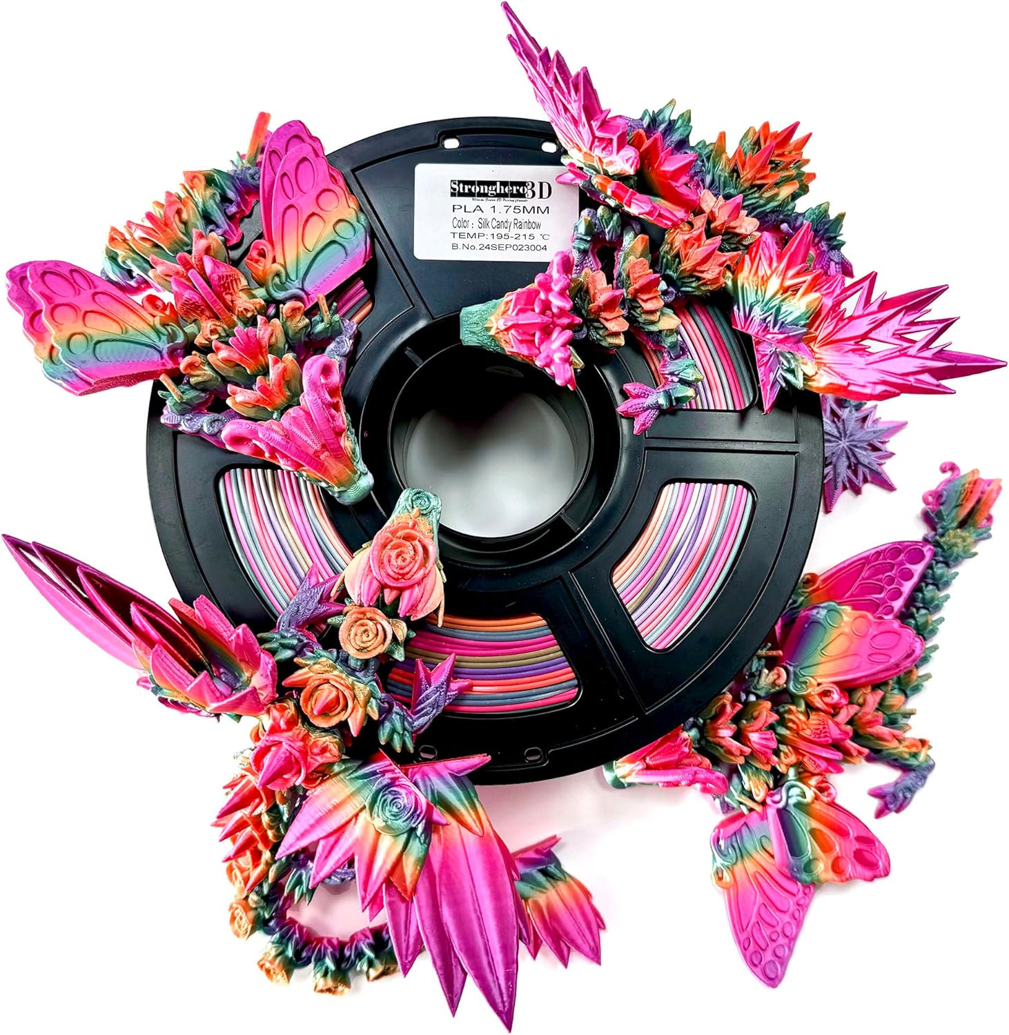 Stronghero3D Candy Silk Rainbow PLA