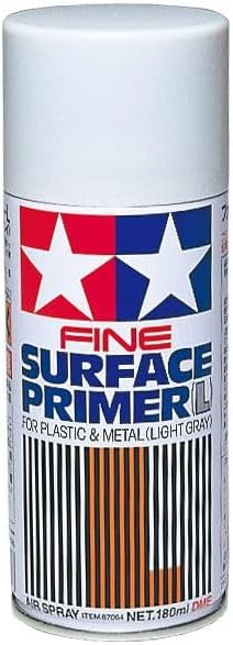 Tamiya Gray Fine Surface Primer 180ml spray for 3D print priming