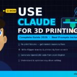 How to Use Claude AI for 3D Printing – Complete Guide 2026