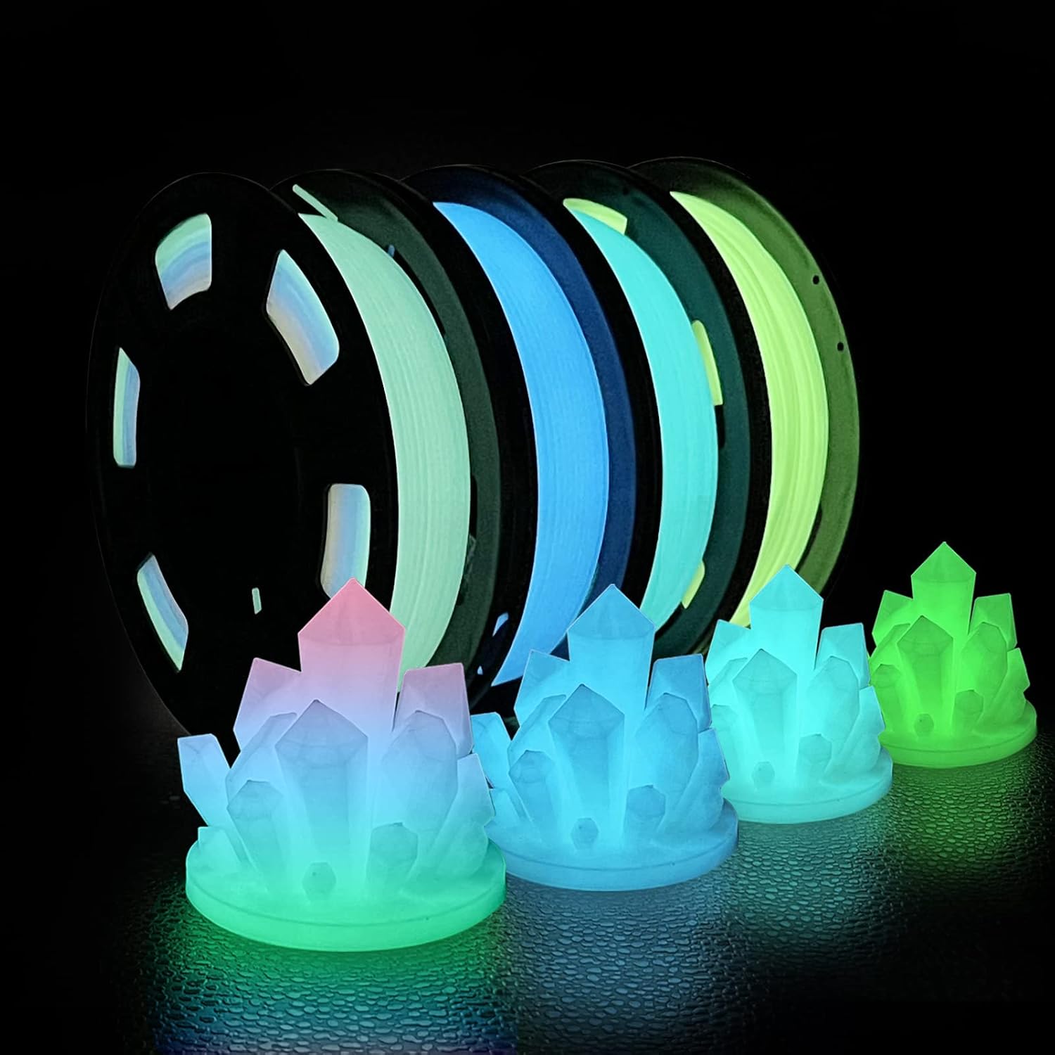 iSANMATE Glow in the Dark PLA Bundle
