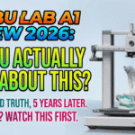 Bambu Lab A1 Review 2026:Are You Actually Happy About This?
