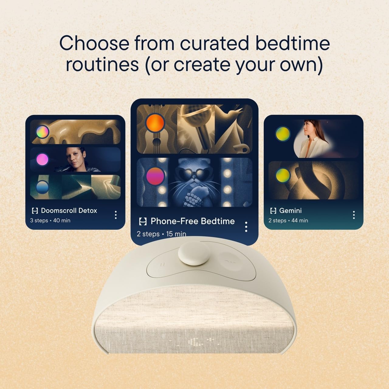 Hatch Restore 3 — curated bedtime routines via the Hatch Sleep app