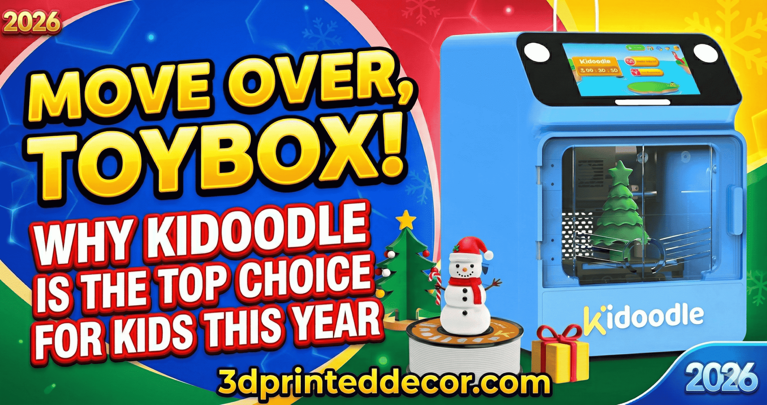 Kidoodle 3D Printer for Kids — best standalone kids 3D printer 2026