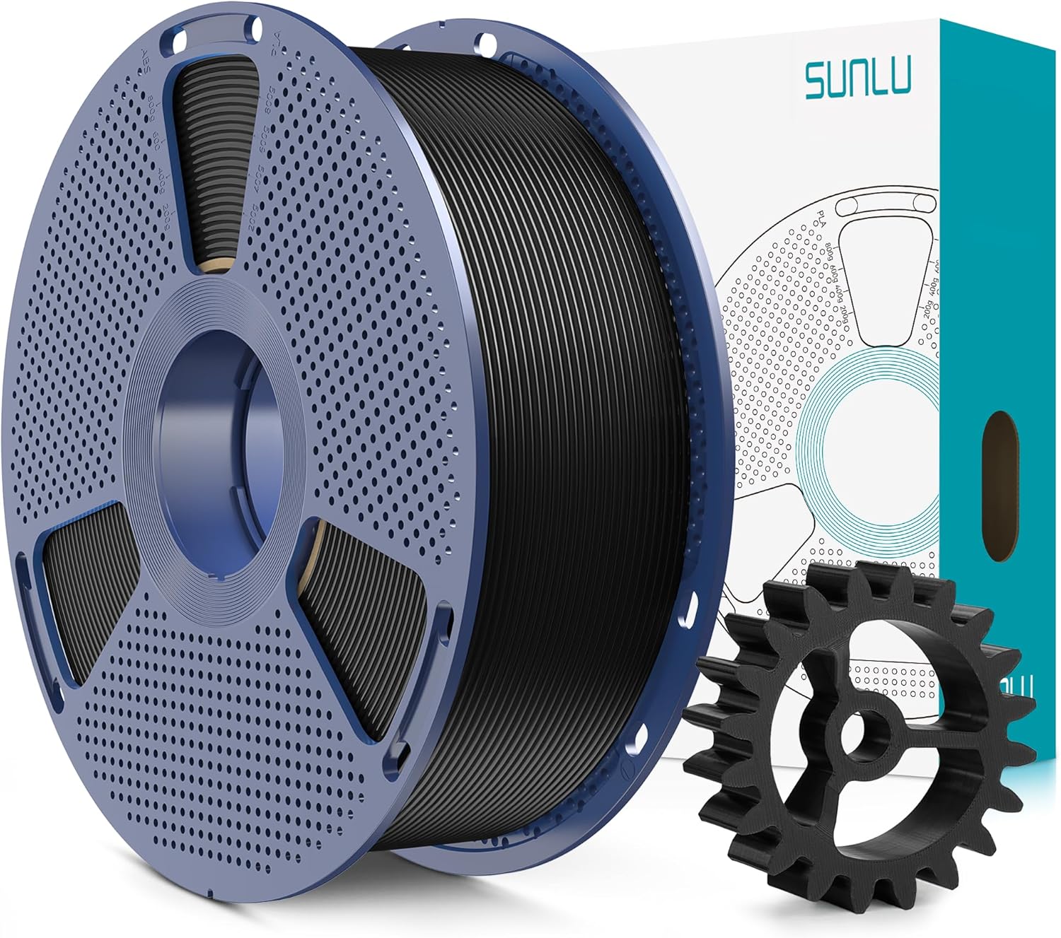 SUNLU PLA+2.0 Black Filament Prime Day 2026