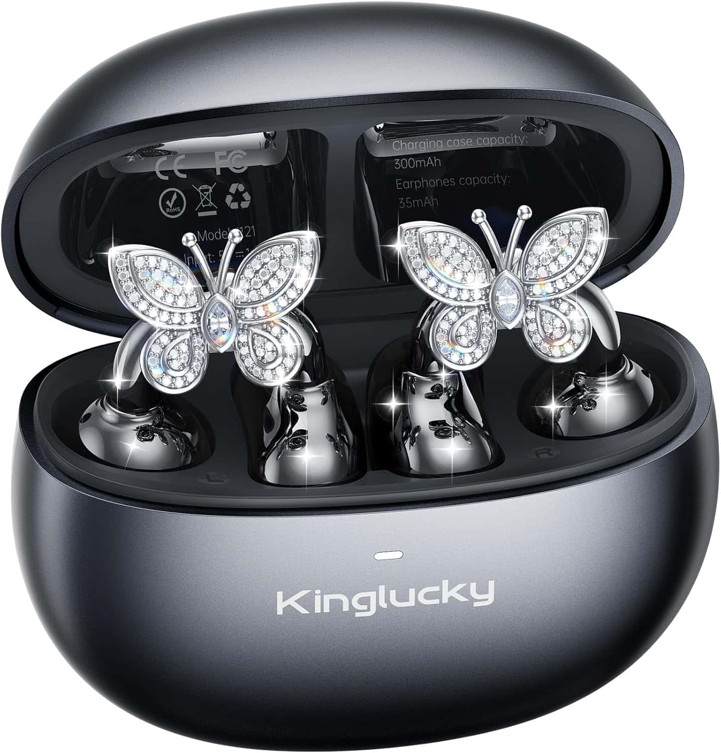 Kinglucky Clip-On Earbuds