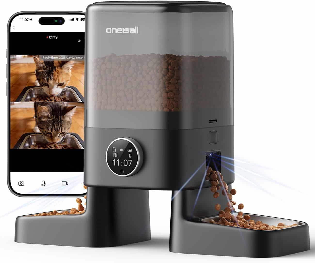 oneisall Automatic Cat Feeder