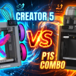 FLASHFORGE Creator 5 vs Bambu Lab P1S Combo: Which Multi-Color Printer Is Actually Worth It?