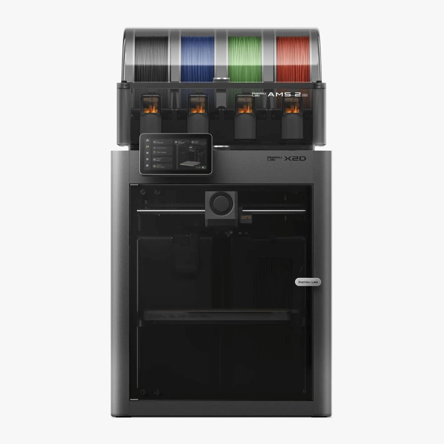 Bambu Lab X2D Combo dual-nozzle 3D printer