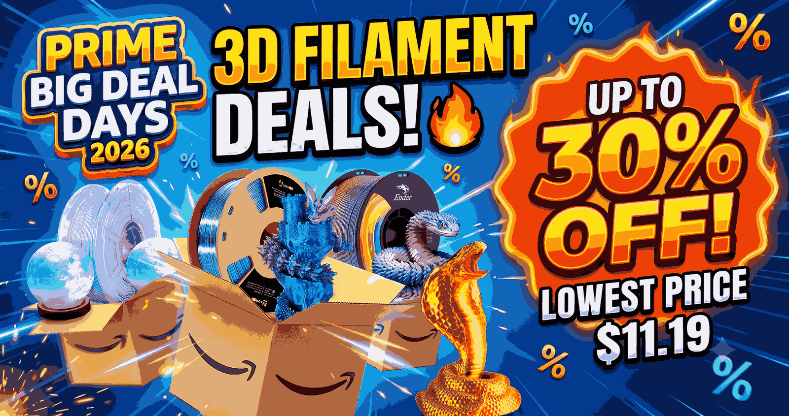 Prime Big Deal Days filament deals